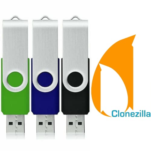 Clonezilla usb flash drive